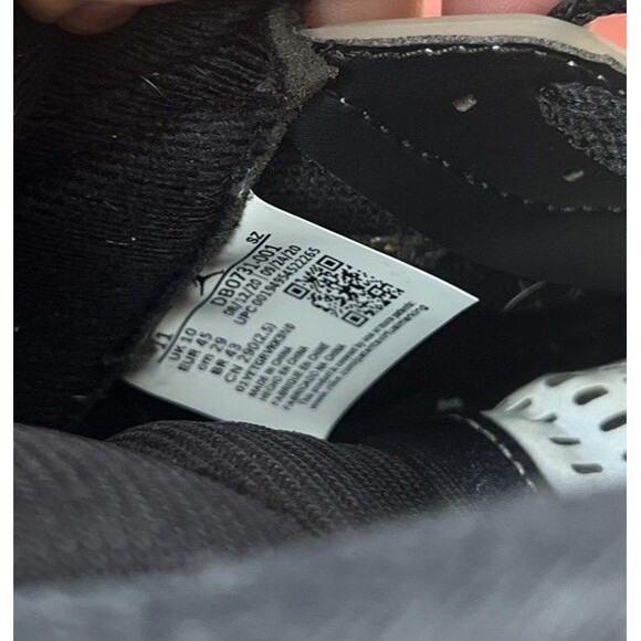 Air Jordan 5 Retro Anthracite Men's Size 11 Nike Basketball Sneakers Streetwear - Picture 14 of 14